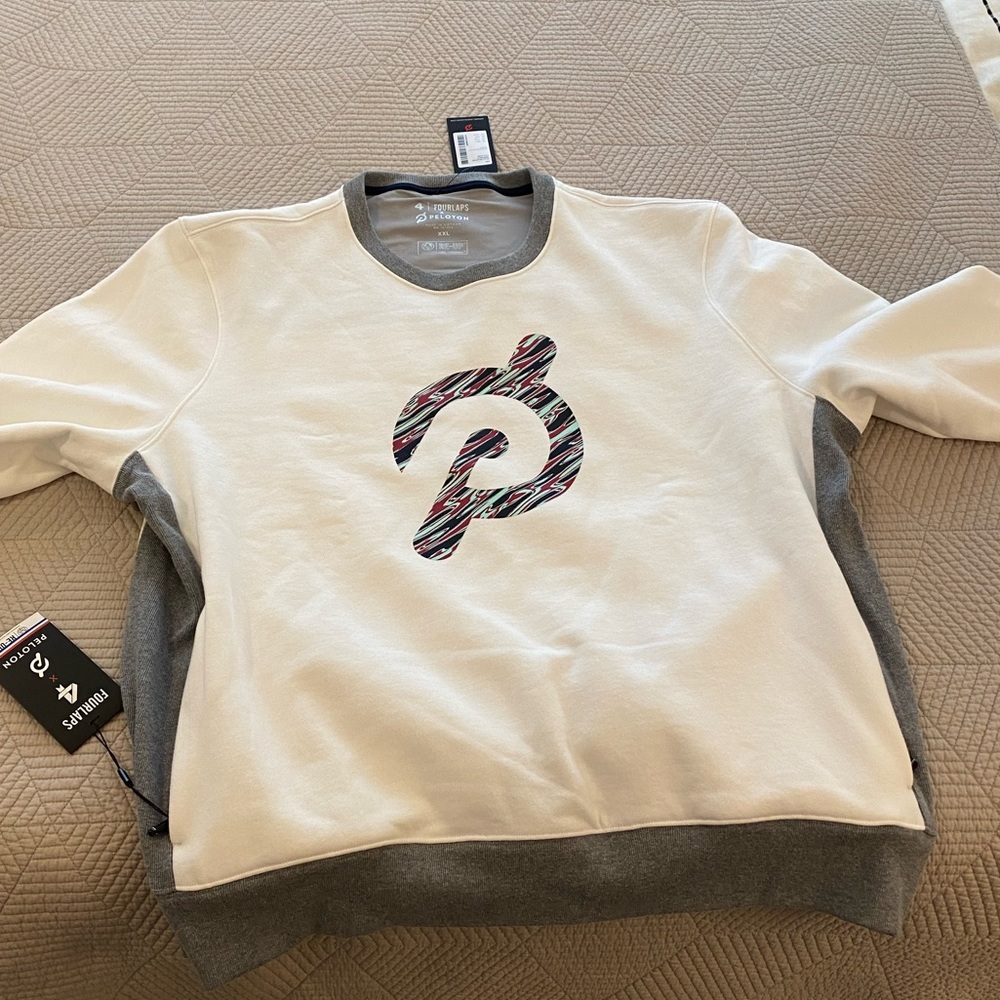 Fourlaps x Peloton crewneck sweatshirt XXL - Picture 7 of 7